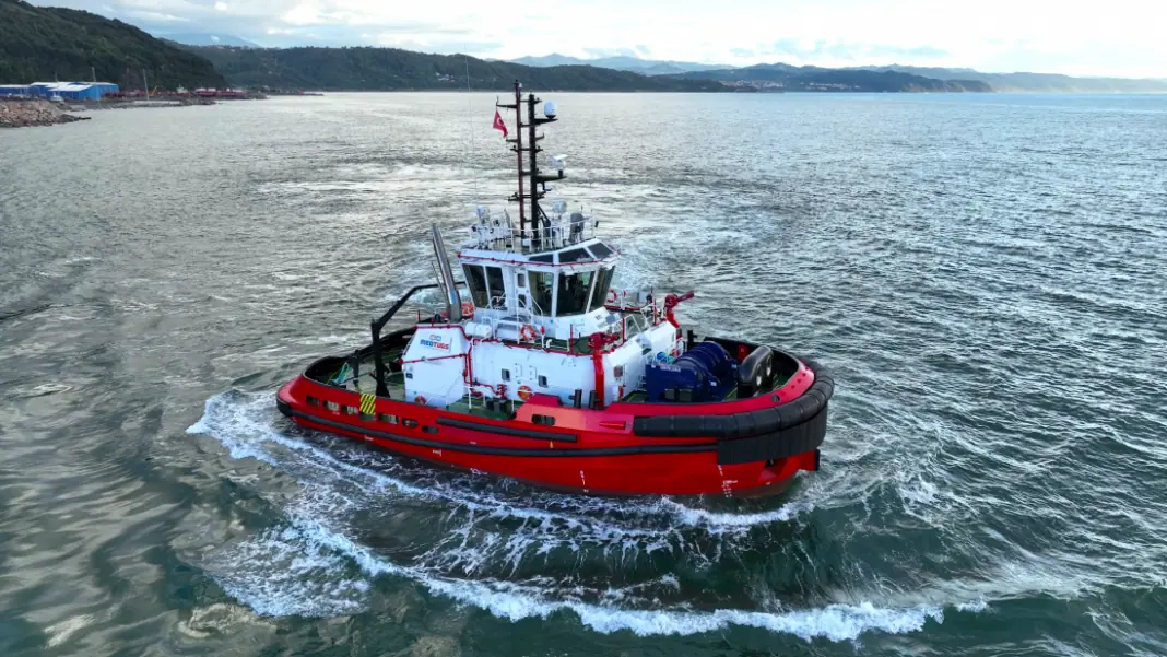 MED MARINE has delivered the MED-A2575 tugboat to SVS MARITIME, part of the Vernicos Scafi Group. The closing, which took place in Istanbul on October 23rd, 2024,