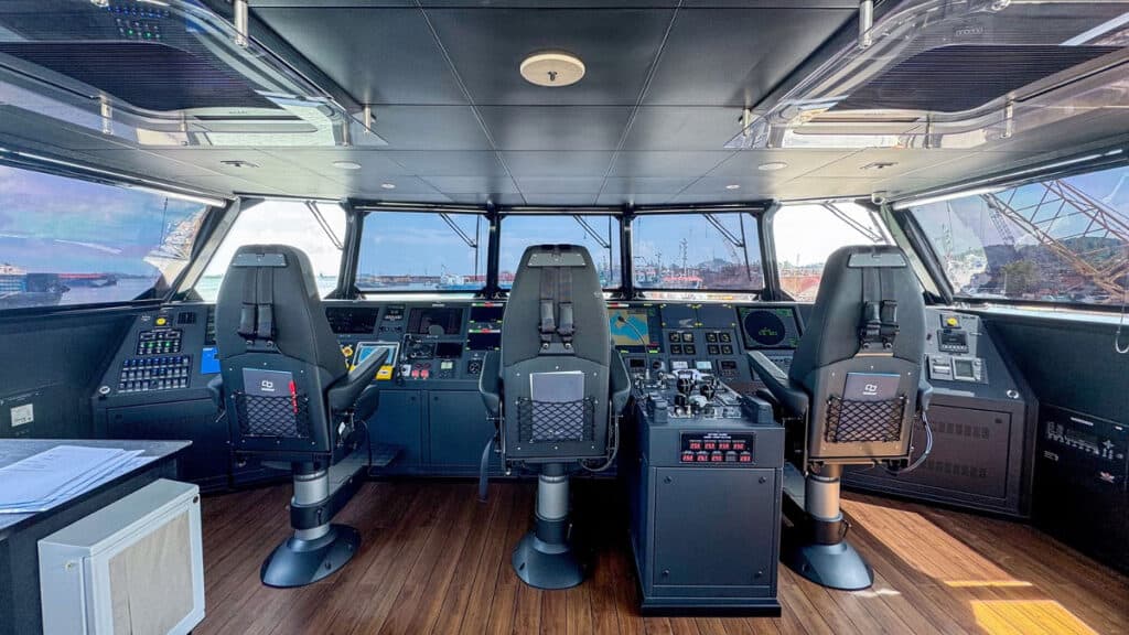 Singapore’s Majestic Fast Ferry expands with the delivery of two new, Incat Crowther designed second-generation 42-metre ferries.
