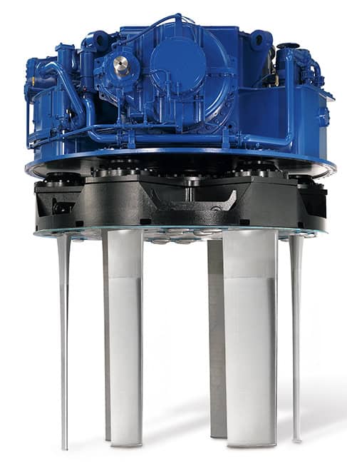 The Voith Schneider Propeller (VSP) offers impressive features like minimal noise emissions, maximum manoeuvrability, precise positioning and active roll stabilisation.