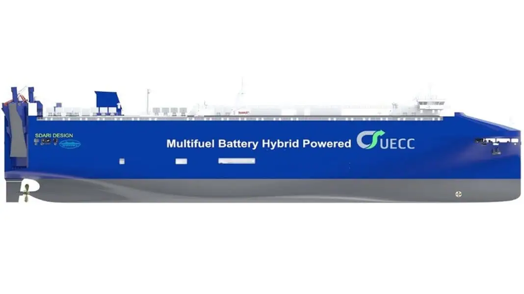 United European Car Carriers (UECC) has today signed a shipbuilding contract with a premium Chinese yard for up to four advanced multi-fuel battery hybrid pure car and truck carriers (PCTCs) in a major fleet expansion by Europe’s leading sustainable shortsea RoRo carrier to enhance its environmental performance.