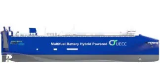 United European Car Carriers (UECC) has today signed a shipbuilding contract with a premium Chinese yard for up to four advanced multi-fuel battery hybrid pure car and truck carriers (PCTCs) in a major fleet expansion by Europe’s leading sustainable shortsea RoRo carrier to enhance its environmental performance.