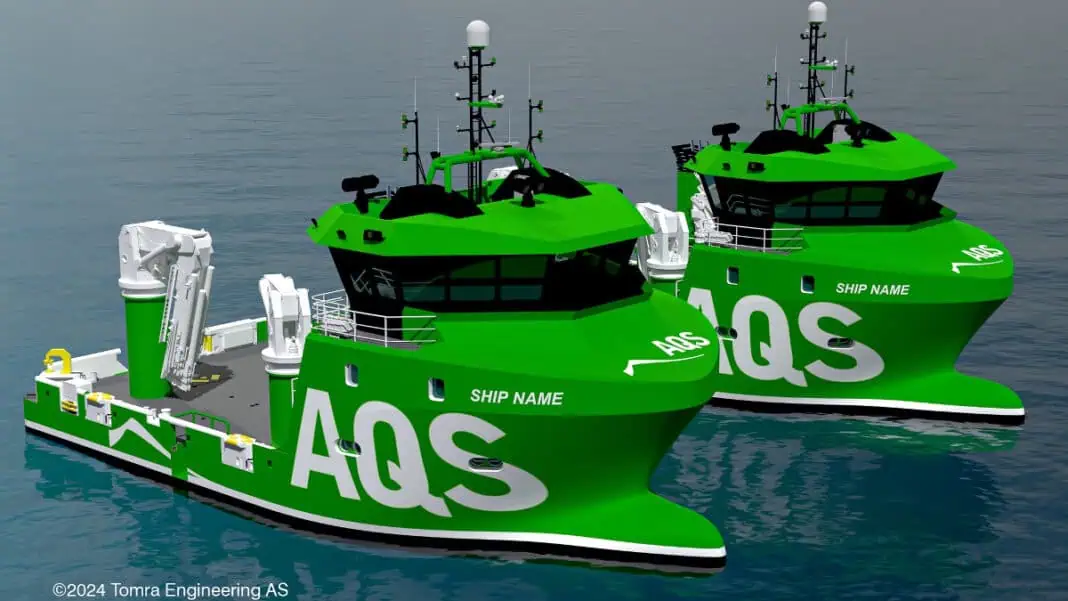 Salthammer shipyard in Vestnes, Norway has begun the construction of two advanced, electric-powered Coastern 28eH workboats for Norwegian marine services company AQS Rederi AS. These workboats, pioneering in both design and environmental responsibility, will be built using SSAB Zero™, an innovative fossil-free steel supplied by SSAB’s subsidiary Tibnor.