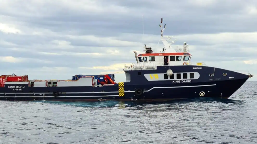 Propspeed announce the successful evaluation of its coating system on VREMAR SRL's crew support vessel King David.