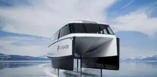 Skiers in Tahoe will soon reach the slopes faster, as Candela and FlyTahoe announce the introduction of the first U.S.-based Candela P-12, a groundbreaking foiling electric ferry, on Lake Tahoe.