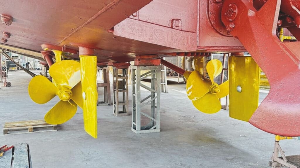 Propspeed announce the successful evaluation of its coating system on VREMAR SRL's crew support vessel King David.  