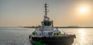 Damen Shipyards Group and its client SAFEEN Group, part of AD Ports Group’s Maritime & Shipping Cluster, have announced a Guinness World Records™️ title for the Most Powerful Electric Tugboat.