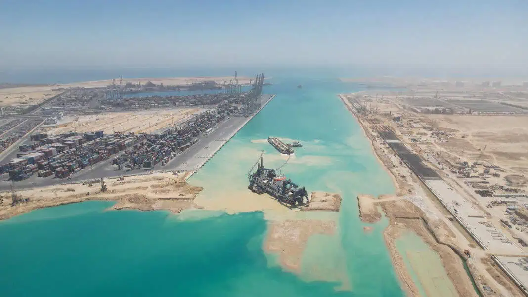 Van Oord has finished dredging two new port basins in Ain Sokhna Port, successfully completing a project that forms part of a port expansion programme meant to improve and develop the Suez Canal Economic Zone