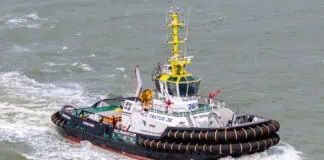 Multraship Towage & Salvage held a christening ceremony on Friday, 1 November, to name their newest tug, MULTRATUG 36, in the port of Terneuzen, the Netherlands.