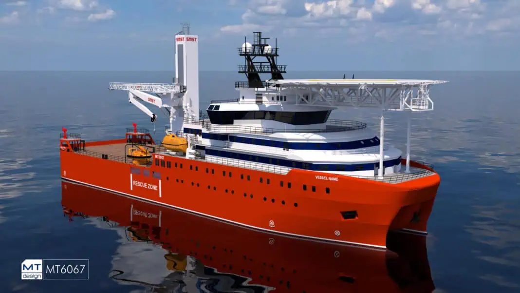 SMST is proud to announce its contract with Green Yard Kleven for the delivery of mission equipment for OMV Petrom S.A.’s new Field Support Vessel (FSV).