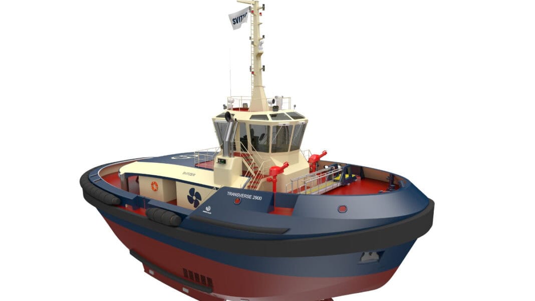 Svitzer, a leading global towage and marine services provider, today announces that it has signed a contract with the Hong Kong shipyard, Cheoy Lee, for four new Svitzer TRAnsverse 2900 tugs – for delivery in 2026. The contract means Svitzer has seven tugs on order for its TRAnsverse design, while one is already in operation.