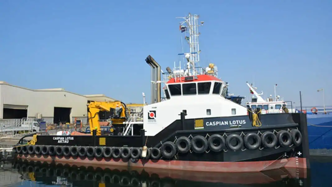 Damen Shipyards Group has delivered a Shoalbuster (SBu) 3209 to Caspian Offshore Construction. The vessel, named Caspian Lotus, joins the company’s fleet of over 50 vessels and barges. Caspian Lotus begins its career supporting dredging projects in the Persian Gulf.