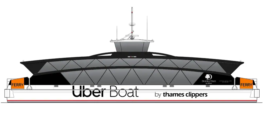 uber Boat by Thames Clippers has announced that the UK's first fully electric zero-emission cross-river passenger ferry, Orbit Clipper will launch in March 2025. Currently under construction at Wight Shipyard Co in East Cowes, Isle of Wight, 