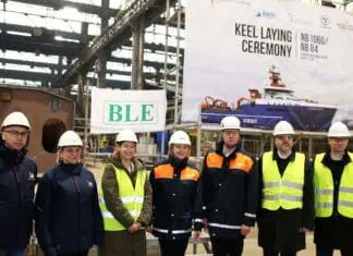 keel laying of the newbuilding WALTHER HERWIG at the Western Baltic Shipyard (WBS) in Klaipeda, Fassmer GmbH & Co. KG marks another important milestone in the construction of one of the world's most modern fishery research vessels. The vessel, which will be completed in 2027, combines state-of-the-art scientific equipment with pioneering sustainability technology.