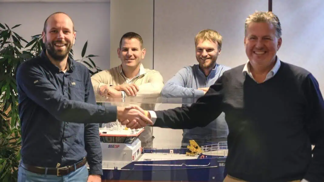 SeaZip Offshore Service has taken a significant step forward in maritime technology by signing a strategic contract with TechBinder. This partnership will see the installation of the advanced Smart Vessel Optimizer System across SeaZip’s fleet of crew transfer vessels (CTVs).