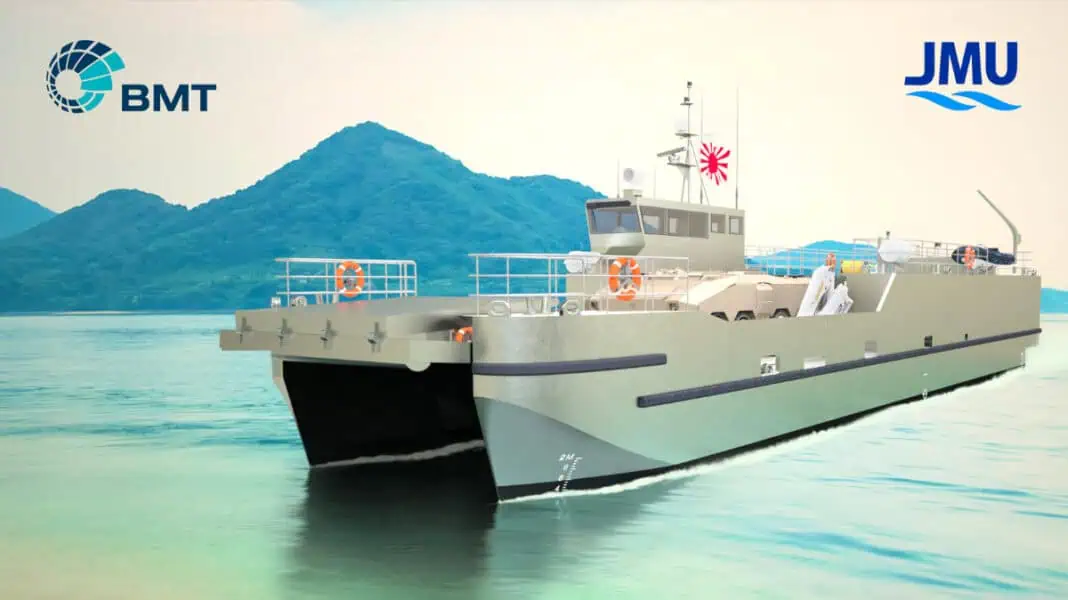 BMT and Japan Marine United (JMU) Announce Contract Award by Japan’s Acquisition, Technology & Logistics Agency (ATLA) to supply Caimen ® Japan for the Next-Generation High Speed Landing Craft Programme