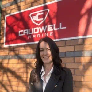 Sarah Simpson, CEO of Caudwell Marine.