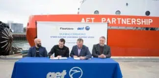 AET, a leading global owner and operator of maritime transportation assets and specialized services, and Fleetzero, a developer and manufacturer of modular marine batteries for hybrid and electric ships, have signed a groundbreaking agreement to develop the world’s longest-range plug-in hybrid-electric vessel.