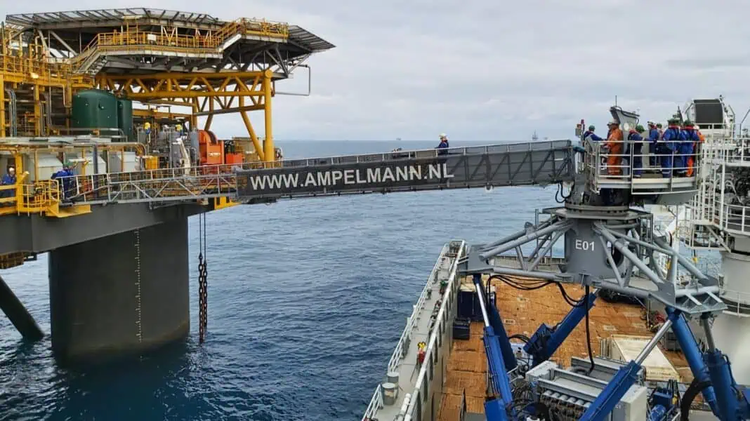 Ampelmann, a leader in offshore access solutions, has announced a two-year contract extension with Solstad Offshore to continue providing a motion-compensated gangway for Petrobras operations.