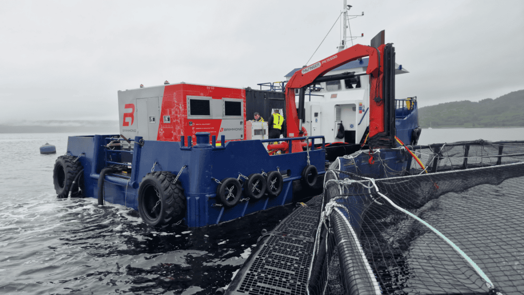 Brimmond, a North-east Scotland-based engineering specialist, is proud to announce the successful completion of further trials for its NetJet™ aquaculture net cleaning pump. The innovative pump, designed and manufactured by Brimmond, was deployed for a 60-day trial at Loch Fyne in late 2024, in collaboration with AKVA Group, the world’s largest supplier of support and services to the aquaculture sector.