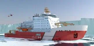 Davie, Canada’s leading shipbuilder and owner of Helsinki Shipyard, has signed a landmark agreement with the Canadian government to construct a state-of-the-art heavy icebreaker. The new vessel will be based on Davie’s advanced Polar Max icebreaker design, developed by Helsinki Shipyard and utilizing the proven Aker ARC 148 hull form from Aker Arctic.