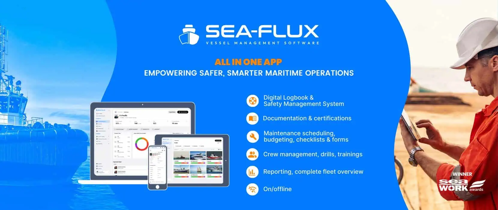 Sea Flux – Vessel Operation Management Software Empowering smarter, safer vessel operations