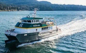 All American Marine (AAM), a leading manufacturer of aluminum vessels, has successfully delivered a state-of-the-art 78’ x 26.7’ semi-displacement aluminum catamaran to Cal Poly Humboldt. This advanced research vessel will serve as a premier scientific exploration platform, supporting faculty research and educational initiatives along the Northern California and Oregon coasts.