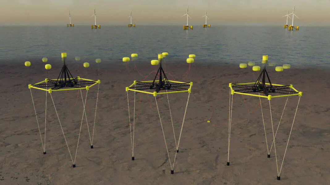 Wave Energy Scotland (WES) has unveiled a concept design for a multi-megawatt cluster arrangement of wave energy converter devices