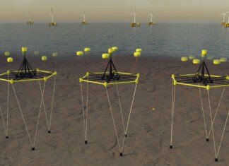 Wave Energy Scotland (WES) has unveiled a concept design for a multi-megawatt cluster arrangement of wave energy converter devices
