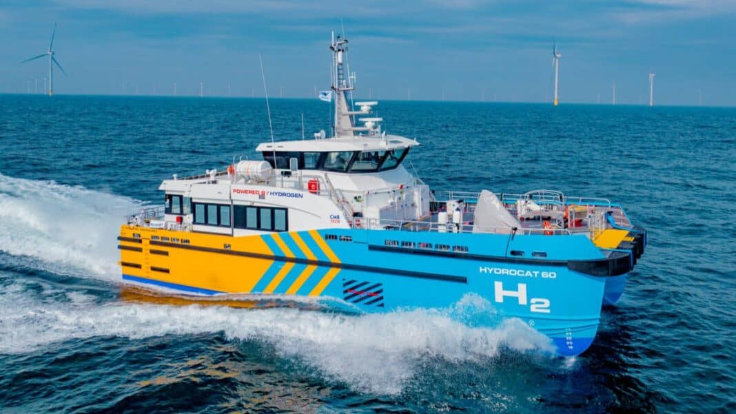 Windcat Launches Hydrocat 60: First MK5 Series CTV with Full Hydrogen Dual Fuel System