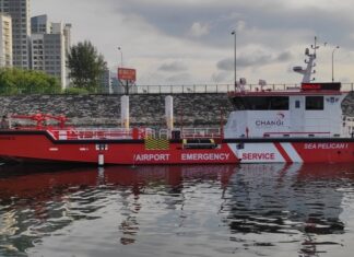 Castoldi Delivers Cutting-Edge Propulsion System for Singapore's Firefighting Vessel The vessel integrates four Castoldi Turbodrive 340 H.C. waterjets