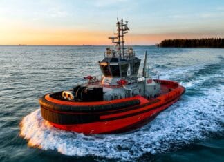 MED MARINE, a leading Turkish tugboat builder, has officially delivered the MED-A2800 series "Iron Dove" to global towage operator SVITZER during a ceremony in Istanbul on February 20. The 28-meter RAstar 2800 Escort Tug, constructed at EREĞLİ SHIPYARD, represents the pinnacle of modern harbor tug design, combining advanced maneuverability with exceptional performance capabilities.