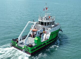 Macduff Ship Design and Tor Group have announced the successful completion and departure of the MV Tor Boreas, a groundbreaking multi-role utility vessel that introduces a new paradigm in ship construction. Having completed all sea trials, the vessel is now en route to the United Kingdom, marking the debut of Tor Group’s next-generation modular vessel class.