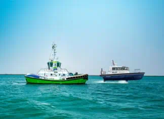 Noatum Maritime, a leader in AD Ports Group’s Maritime & Shipping Cluster, has unveiled a transformative sustainability initiative through two landmark investments: the GCC’s first Artemis Technologies all-electric foiling pilot boat and two Damen all-electric tugs. These zero-emission vessels establish Noatum as the Middle East’s most technologically advanced sustainable maritime operator, delivering immediate emissions reductions while future-proofing port operations.