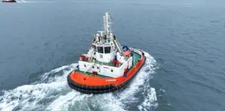 UZMAR Delivers Tug "CARABA" to P&O Reyser