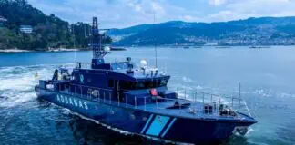 Rodman delivers the second unit of the Rodman 111 Offshore Patrol Vesel for the State Tax Administration Agency