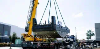 Arc has partnered with Portland-based Diversified Marine Inc. to introduce the first fully electric, truckable tugboat to the Port of Los Angeles – the busiest container port in the Western Hemisphere. The 26-foot retrofitted vessel combines high-performance capabilities with zero-emission operation, marking a transformative step in port decarbonization.