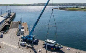 Artemis Technologies, a global innovator in high-performance maritime solutions, in collaboration with Orkney Ferries and the European Marine Energy Centre (EMEC), has launched the Artemis EF-12 Workboat XL – a fully electric hydrofoil vessel named Zevi 1 – in Orkney.