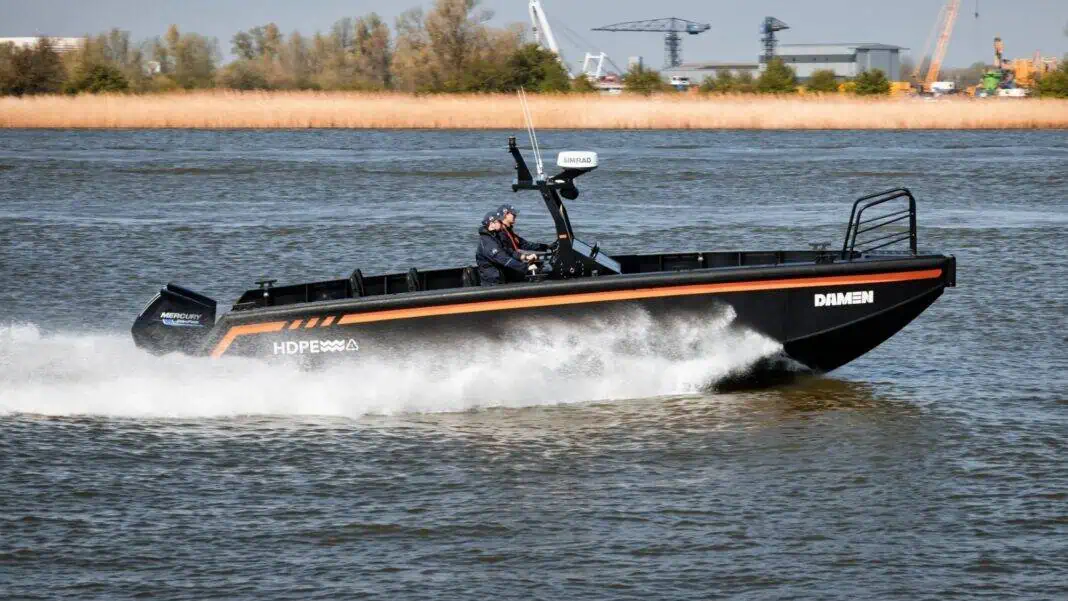 Damen Compact Crafts (DCCr), part of the Damen Shipyards Group, and high-tech company CEAD are launching a collaboration to develop a 3D-printed HDPE Workboat (HWB) using CEAD®HDPro material. The project will take place at CEAD’s Maritime Application Center (MAC) in Delft. Through this initiative, two Dutch innovation leaders are joining forces to explore the potential of large-format additive manufacturing for the maritime industry.