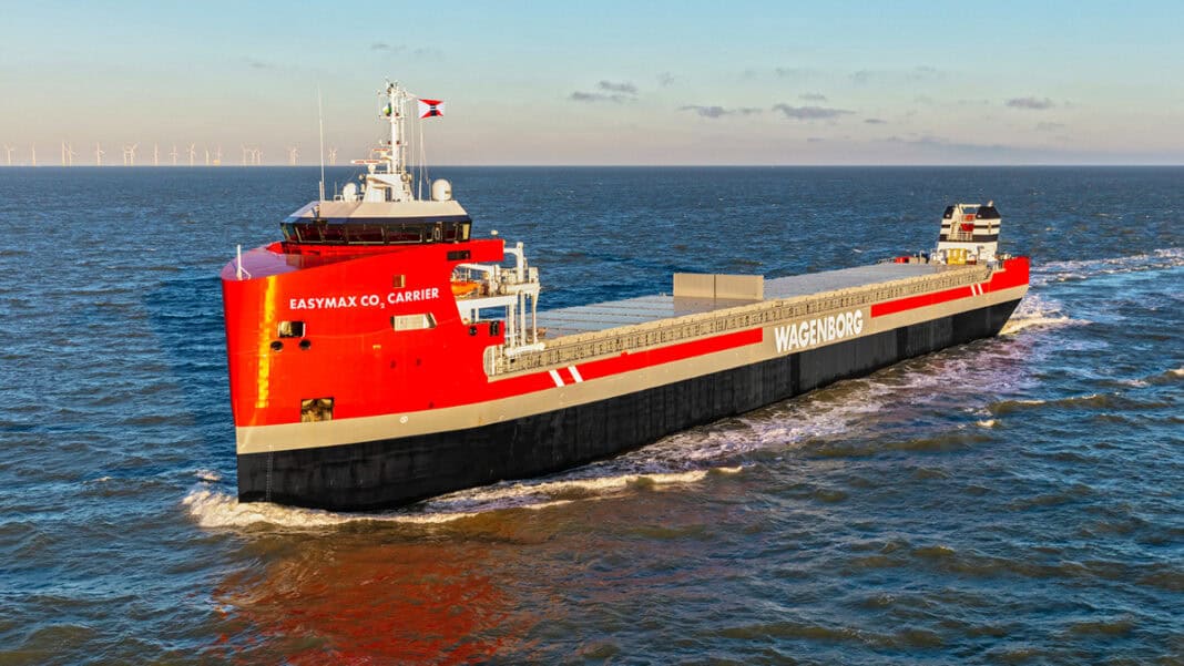 First European-built offshore CO₂ carrier to be christened and launched on May 14
