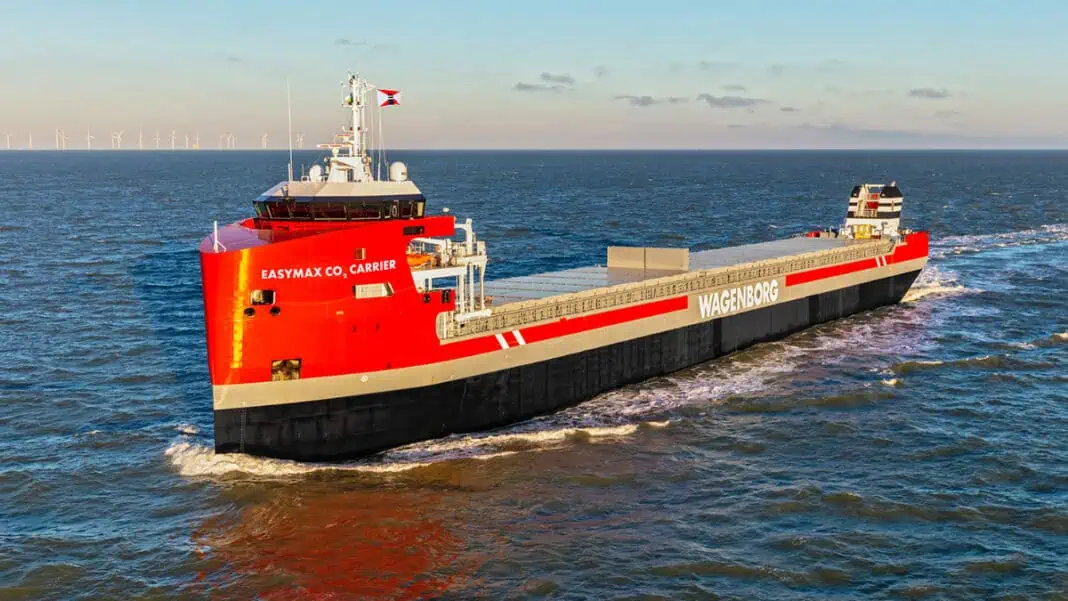First European-built offshore CO₂ carrier to be christened and launched on May 14