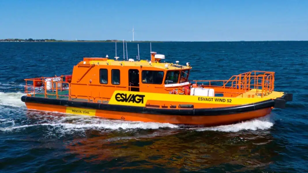 Hvide Sande Shipyard Delivers Third Daughter Craft to ESVAGT