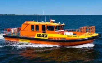 Hvide Sande Shipyard Delivers Third Daughter Craft to ESVAGT