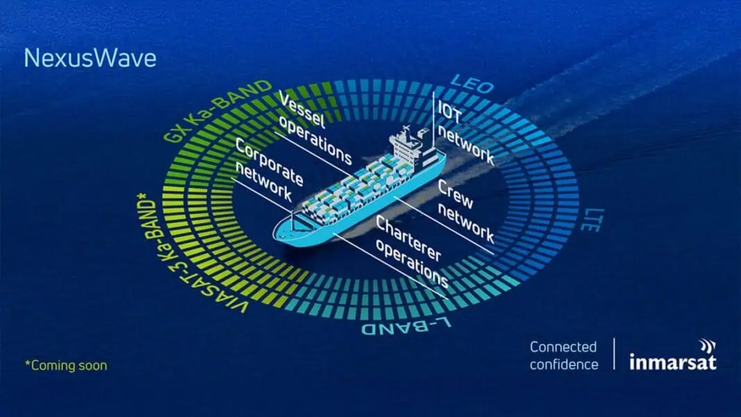 Inmarsat provides NexusWave to Mitsui O.S.K. Lines to help accelerate onboard digitalisation strategy