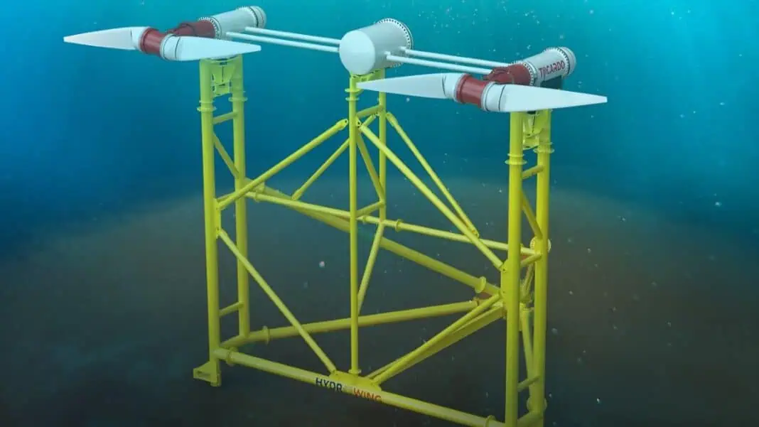Inyanga Marine Energy Group has awarded the fabrication contract to build its HydroWing tidal energy device to Hutchinson Engineering. The 20 MW HydroWing tidal energy array will be deployed at Morlais off Anglesey in Wales, one of the largest consented tidal energy projects in Europe.