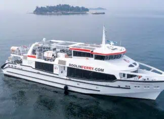 Nova Shipyard is proud to announce the successful delivery of the ‘Cliffs of Moher Express’, a landmark newbuild hybrid vessel, commissioned by Doolin Ferry Co. Designed by Mer et Design, this next-generation vessel is set to transform passenger ferry services along Ireland’s iconic Wild Atlantic Way.