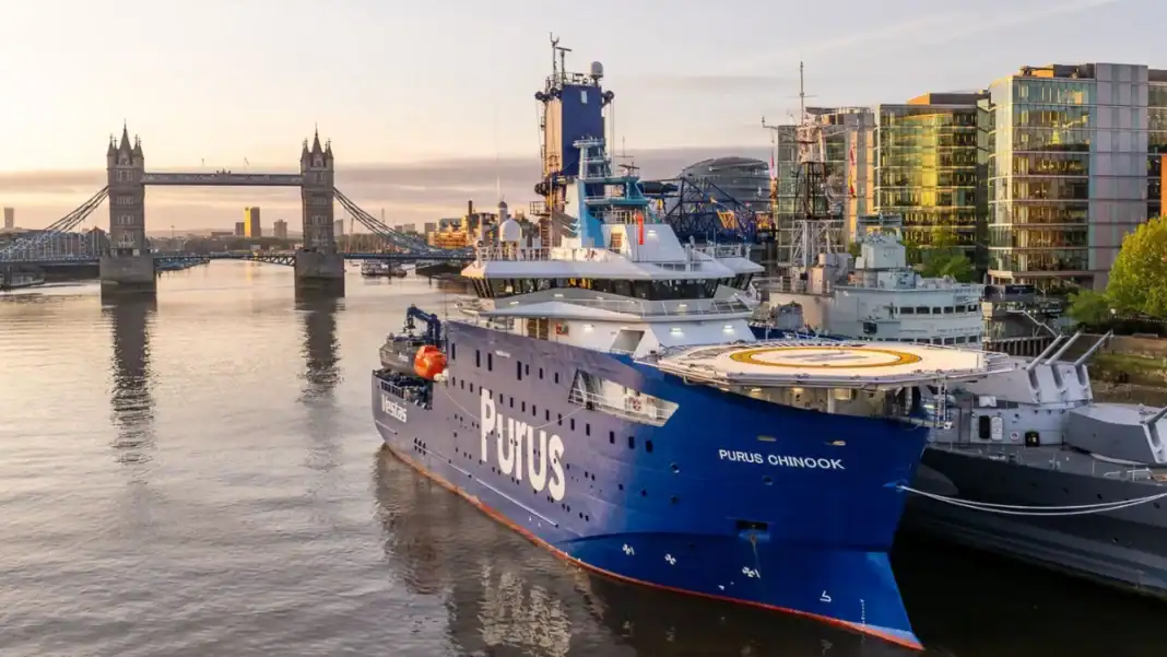 Purus, a leader in offshore wind support services, has officially named its new commissioning service operation vessel (CSOV) Purus Chinook during a ceremony in London. The VARD 4 19 design vessel is the first of two purpose-built CSOVs that will enhance the company's capabilities in supporting the rapidly growing offshore wind sector.