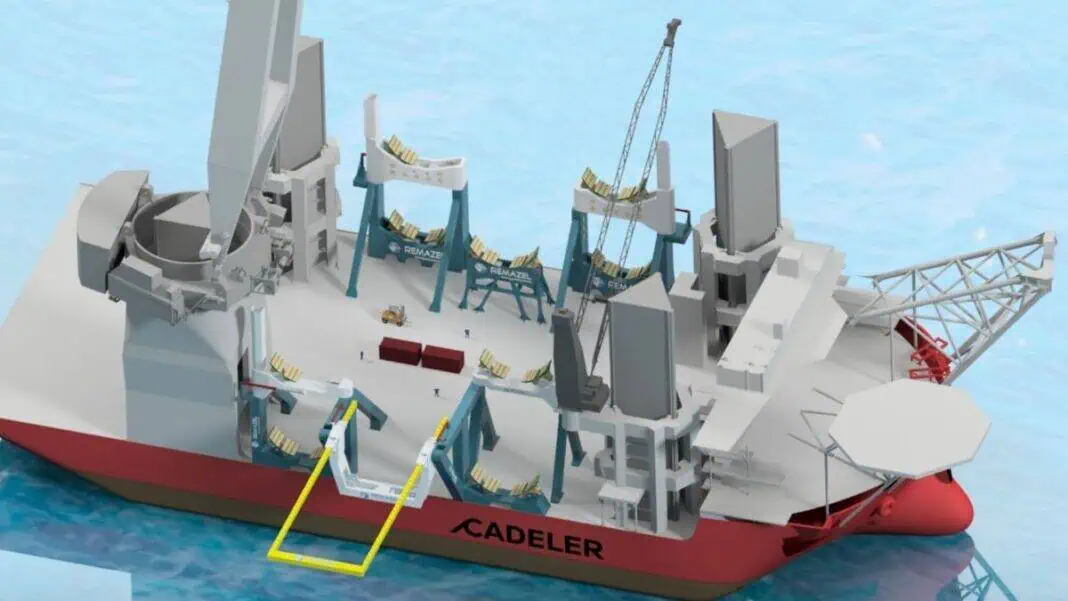 Remazel Engineering, a leading provider in heavy lifting and offshore engineering solutions, has been awarded a significant contract by Cadeler to design and construct a bespoke MP Upending Hinge and Seafastening Cradles system for the Wind Ace vessel. This advanced system will play a pivotal role in the safe and efficient installation of offshore wind turbine foundations, supporting the rapid expansion of renewable energy infrastructure worldwide.