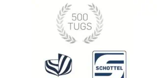 Canadian naval architecture firm Robert Allan Ltd. and German propulsion specialist SCHOTTEL have achieved a historic milestone with the construction of their 500th tug designed by Robert Allan and equipped with SCHOTTEL propulsion systems, cementing one of the maritime industry’s most enduring and productive partnerships. The milestone vessel, one of a pair built for KOTUG Canada, showcases the cutting-edge Robert Allan’s RAsalvor 4400-DFM design and equipped with SCHOTTEL’s RudderPropellers (SRP) and SYDRIVE-M – a testament to decades of collaborative innovation.
