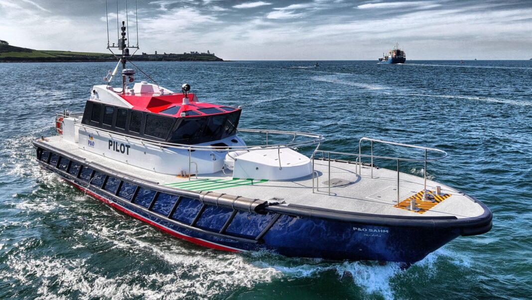 Safehaven Marine Delivers Third Interceptor 60 Pilot Boat to P&O Maritime