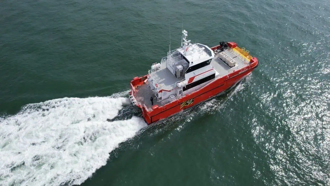 Strategic Marine Delivers First of Two 27M Crew Transfer Vessels to Taiwan for Ventus Marine